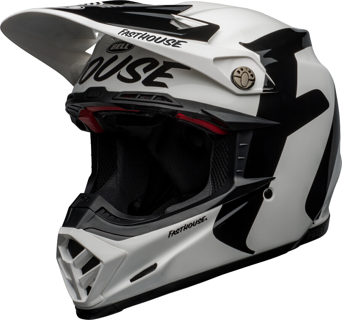 Bell Moto-9 Flex Fasthouse Newhall White/Black