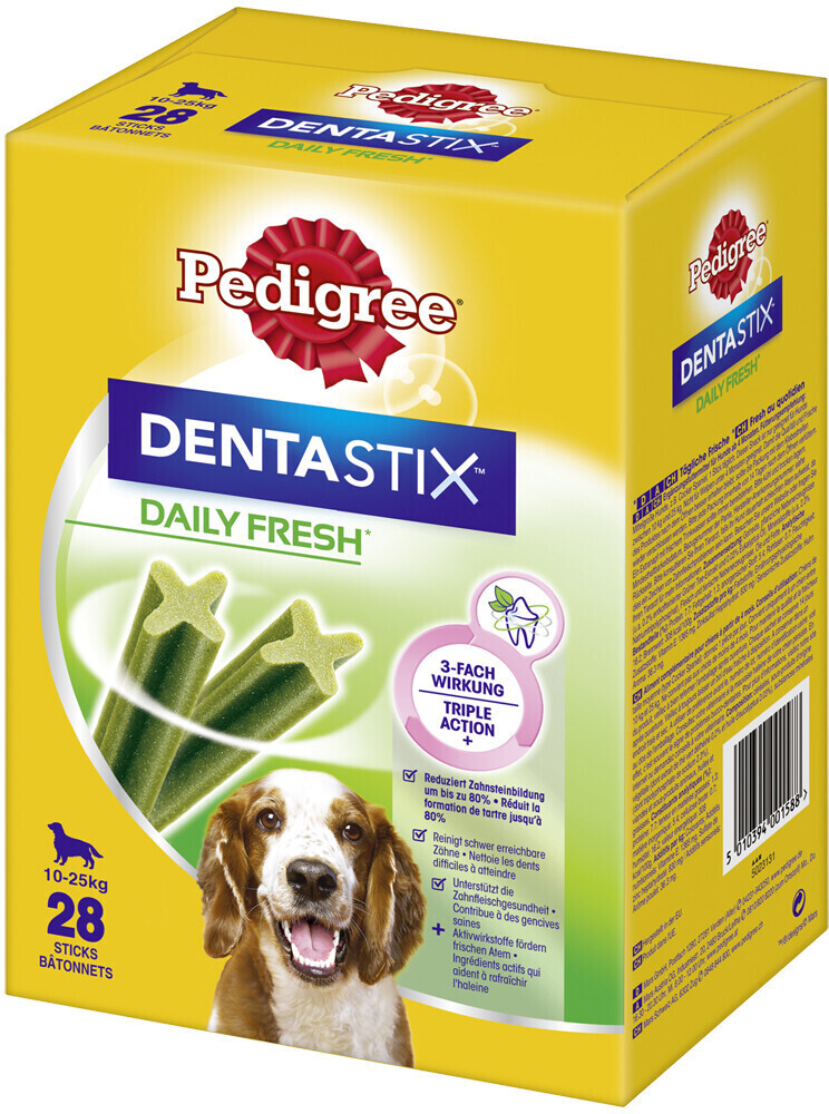 Pedigree dentastix deals daily fresh