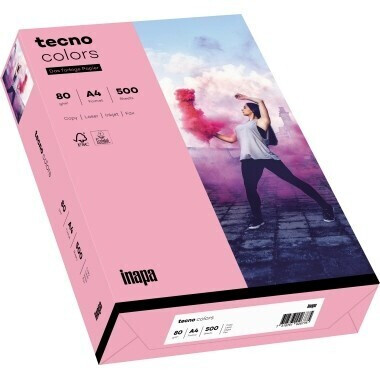 inapa tecno colors A3 80g pink