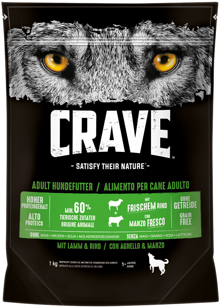 Crave Petfood Adult agneau et bœuf