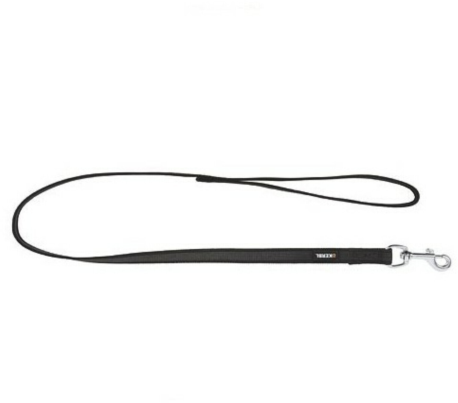 Kerbl Laisse courte anti-glisse noir 100 cm x 20 mm (81042)