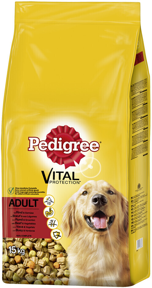 Pedigree Vital Protection Bag Adult with Beef & Vegetables