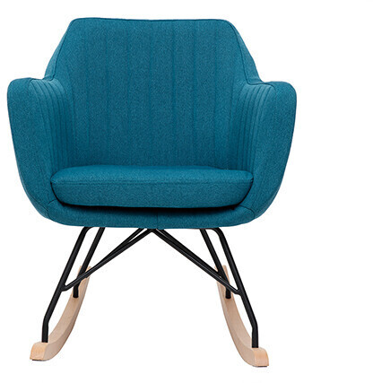 Miliboo Aleyna bleu canard