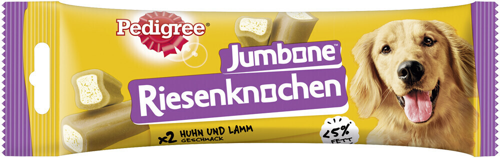 Pedigree JUMBONEgiant Bone Bag Medium with Chicken and Lamb 2 pieces