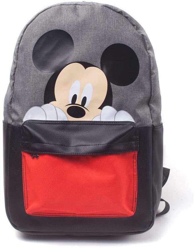 Mickey Mouse Print Backpack