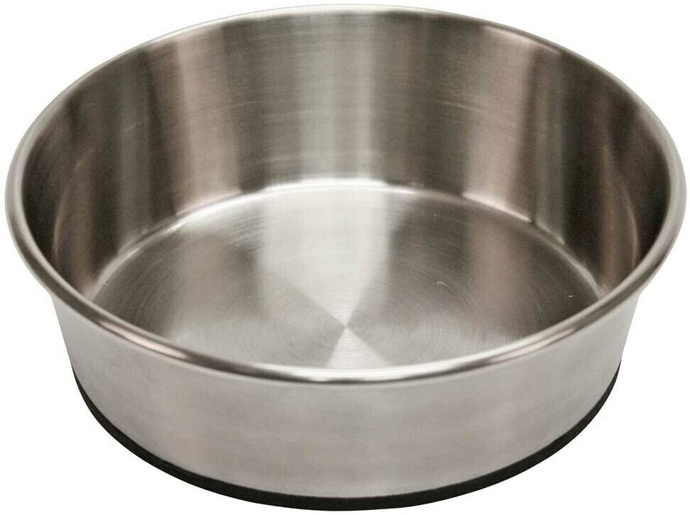 Kerbl Gamelle inox antidérapante 850 ml (82291)