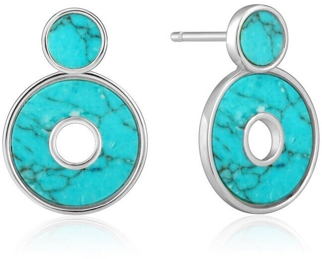 Ania Haie Mother Of Pearl Disc Ear Jackets silver