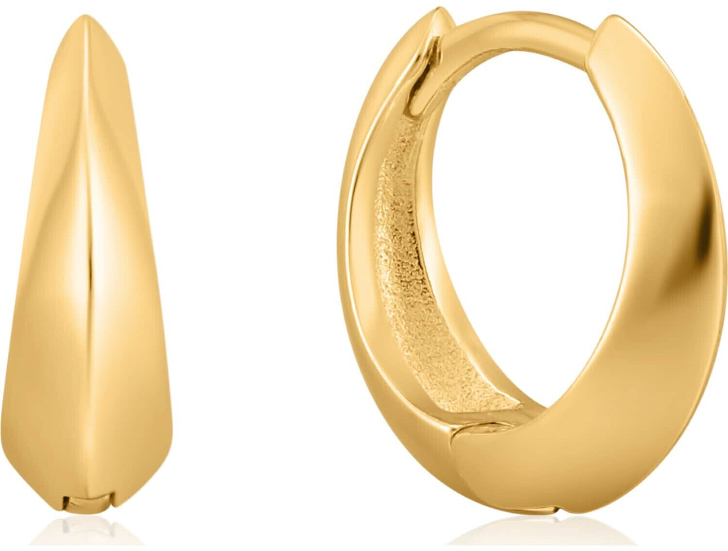 Ania Haie Single Spike Huggie Hoop Earrings