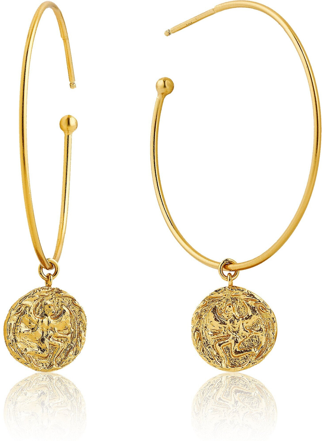 Ania Haie Gold Boreas Hoop Earrings