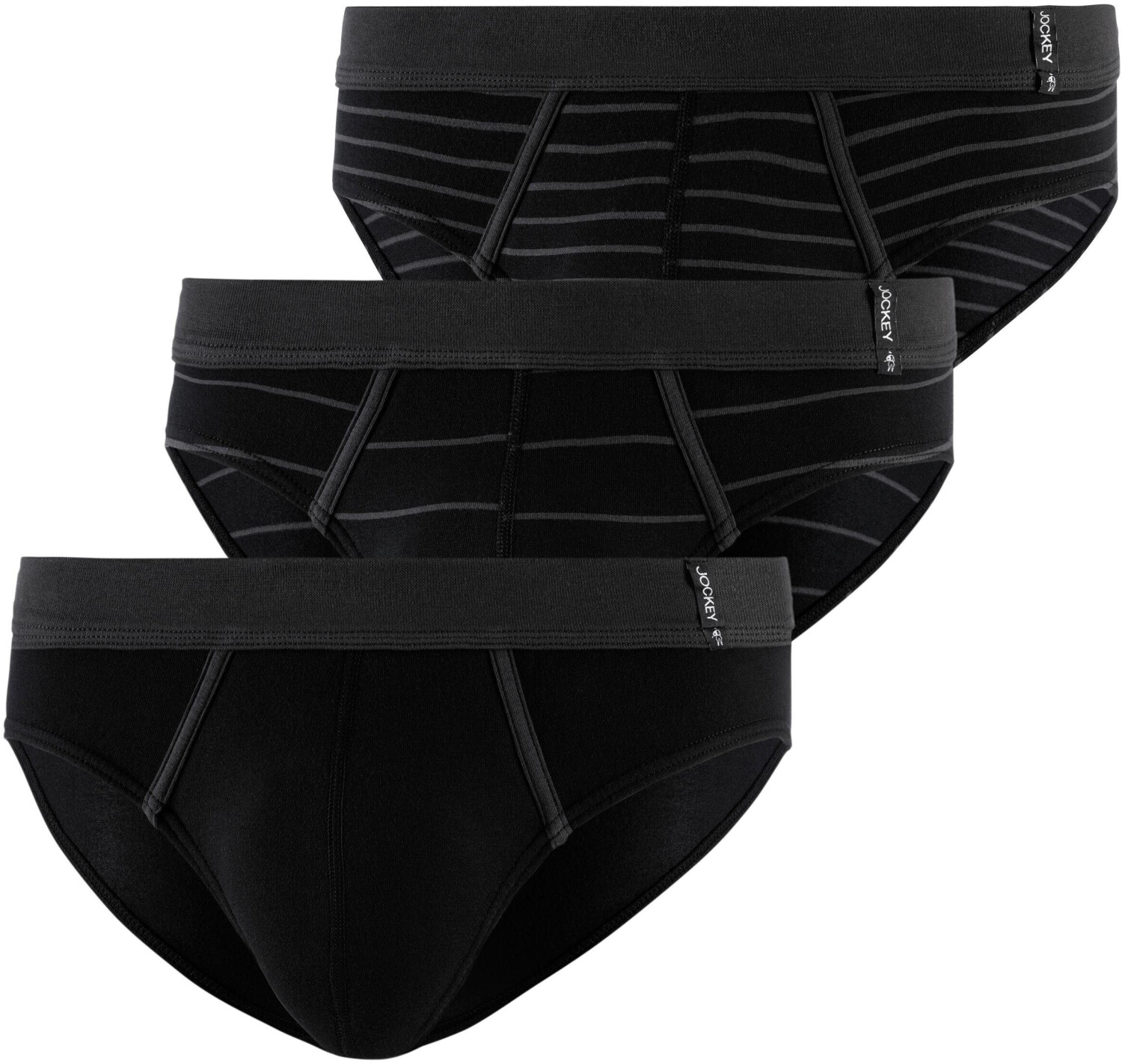 Jockey 3Pack Slips schwarz (17502483999) ab 20,95 € Preisvergleich