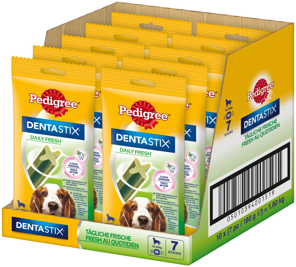 Pedigree DENTASTIX Daily Fresh Sachets medium dogs
