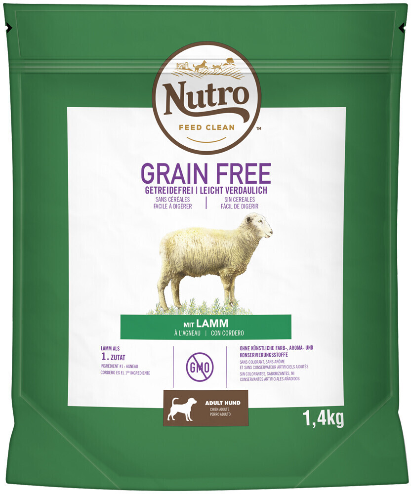 Nutro Dog Grain Free Adult Lamb 1,4kg