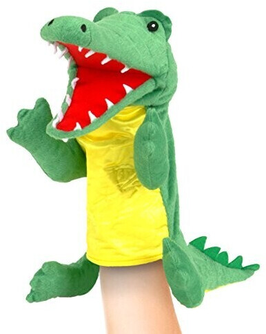 Fiesta Crafts Crocodile Hand Puppet With Moving Mouth