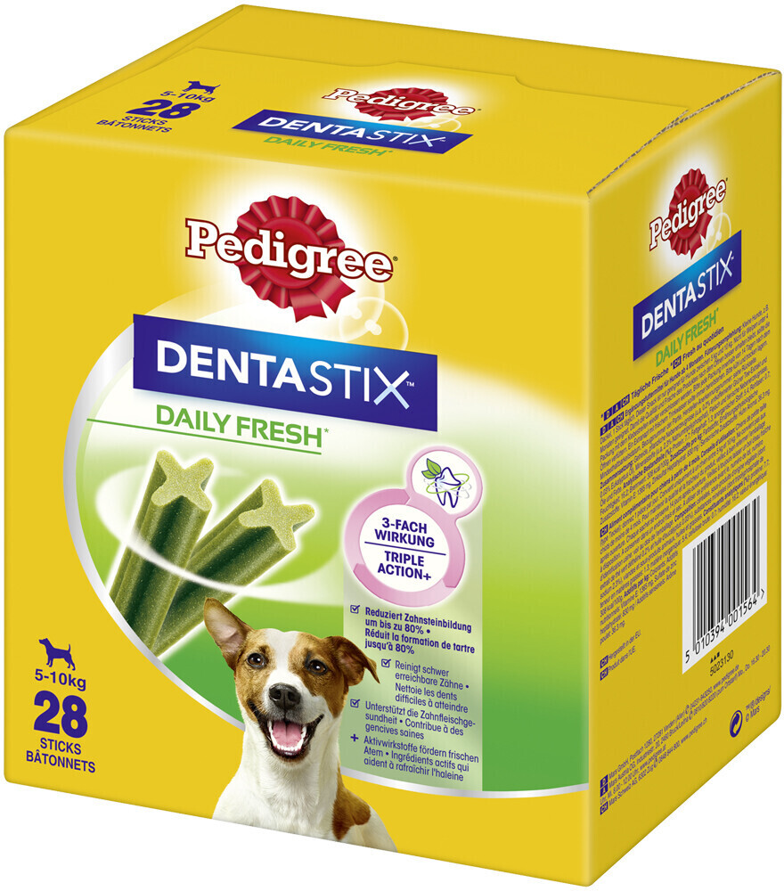 Pedigree DENTASTIX Daily Fresh Sachets Small Dogs 4 x 28 pcs.