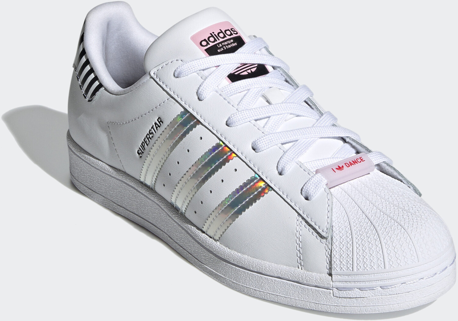 Buy Adidas Superstar Bold Women Cloud White/True Pink/Core Black from £ ...