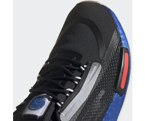 Adidas originals nmd r1 black/black/solar red online