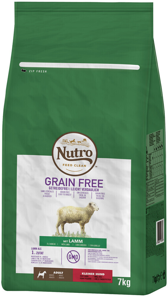 Nutro Grain Free Small Dog Adult Lamb 7kg