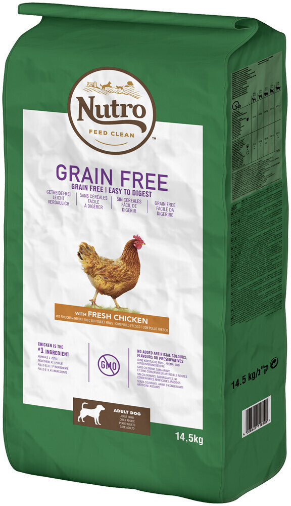 Nutro Dog Grain Free Adult Chicken 14,5kg