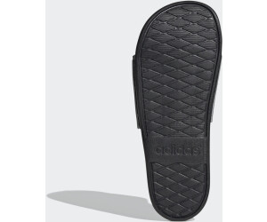 silver adidas slides