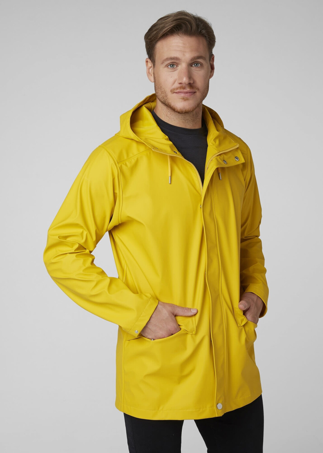 LANSHULAN Women Yellow Raincoat Jacket,Unisex Kids Clear EVA Rain Coat  Costume