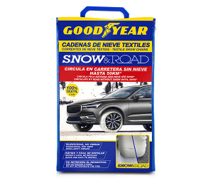 Goodyear Snow & Road Größe L 2er Set Textil Schneeketten für Autos :  : Auto & Motorrad