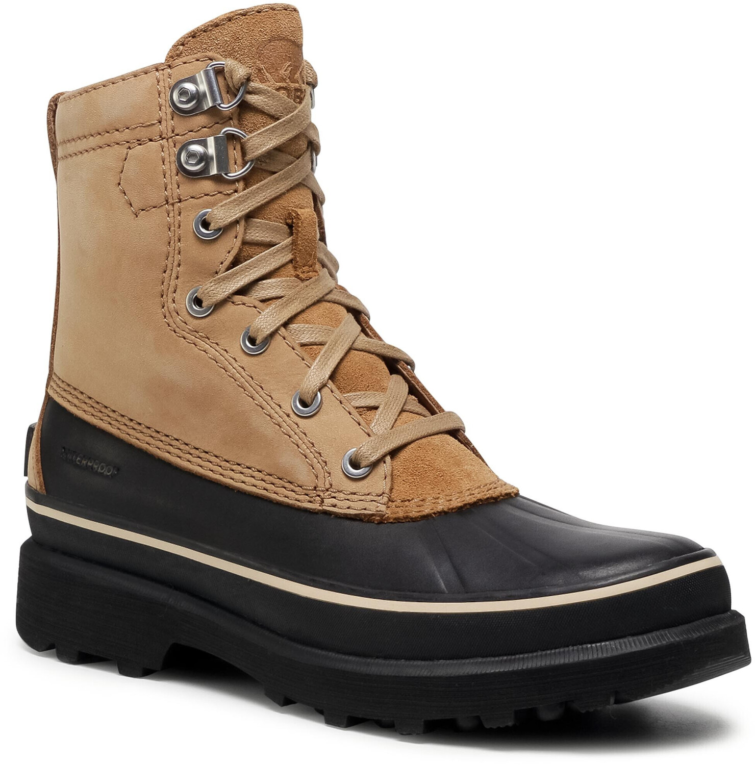 sorel men's caribou storm waterproof insulated mid winter boots