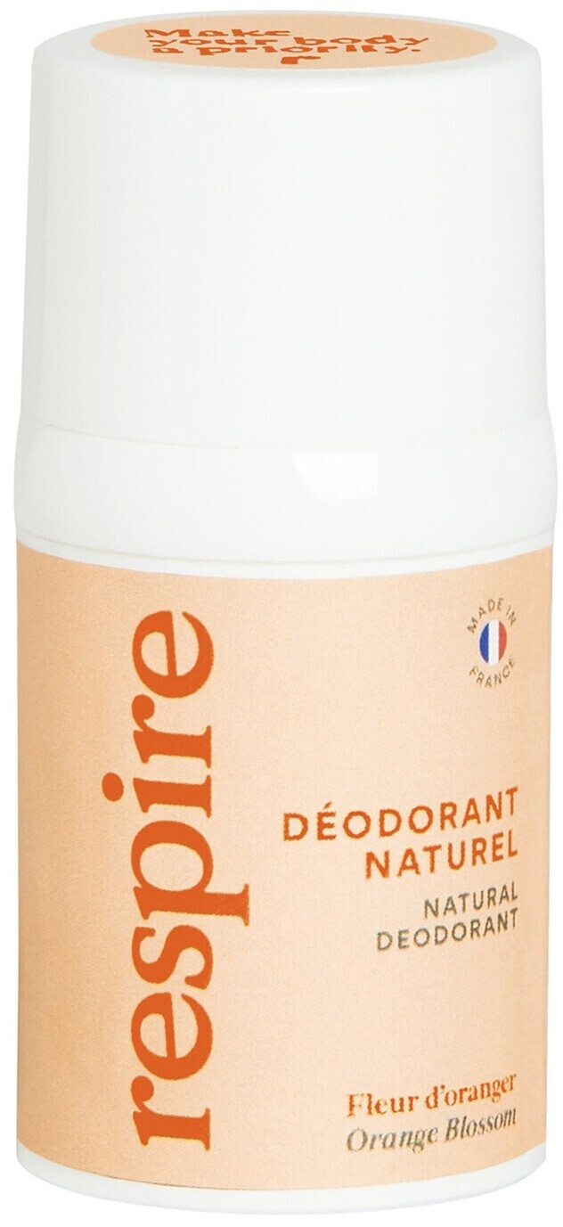 Respire Déodorant naturel fleur d'oranger (30 ml)