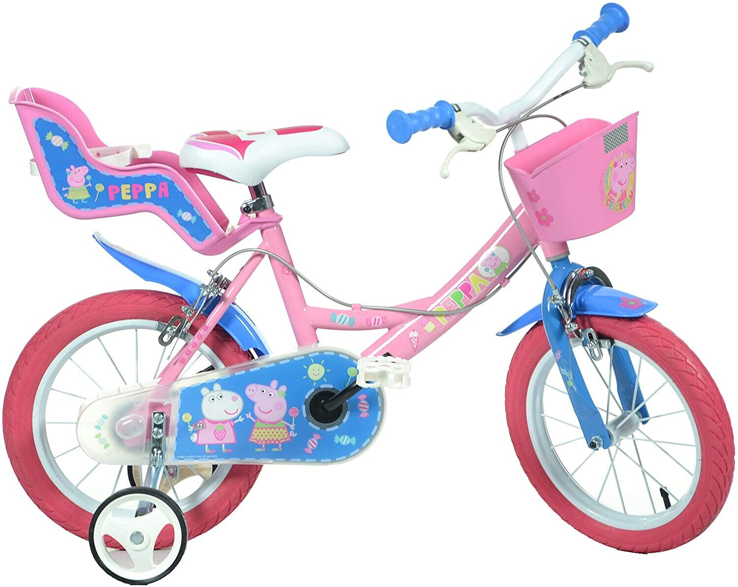 Buy Dino Bikes 14 inch Kids Bike Peppa Pig from 109.99 Today
