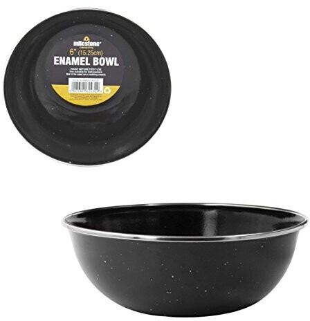 Milestone Camping Enamel Bowl