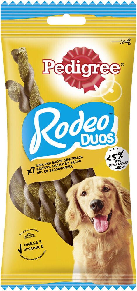Pedigree RODEO Duos with chicken and breakfast bacon