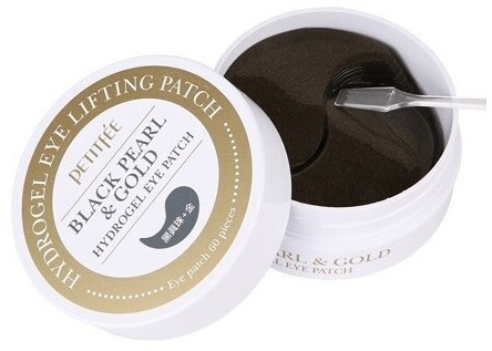 Petitfee Black Pearl & Gold Hydrogel Eye Patch (60pcs.)