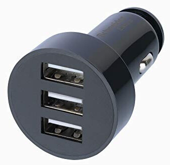 Schneider Electric Chargeur allume cigare - 3 ports USB - 3,1 A - noir
