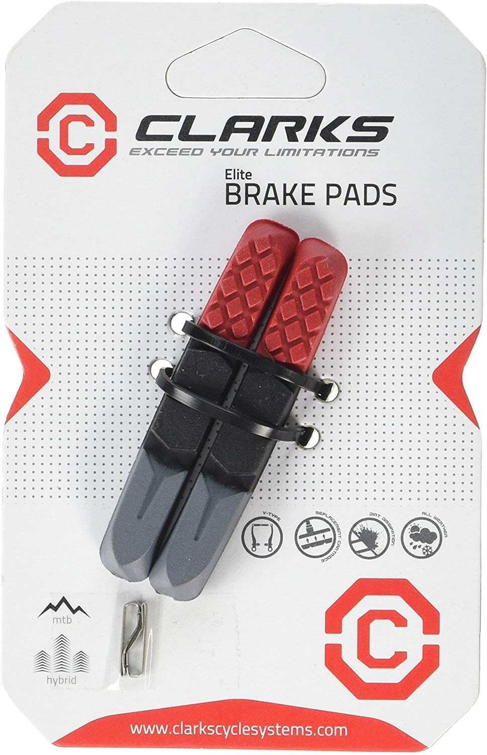 Clarks mtb brake pads deals
