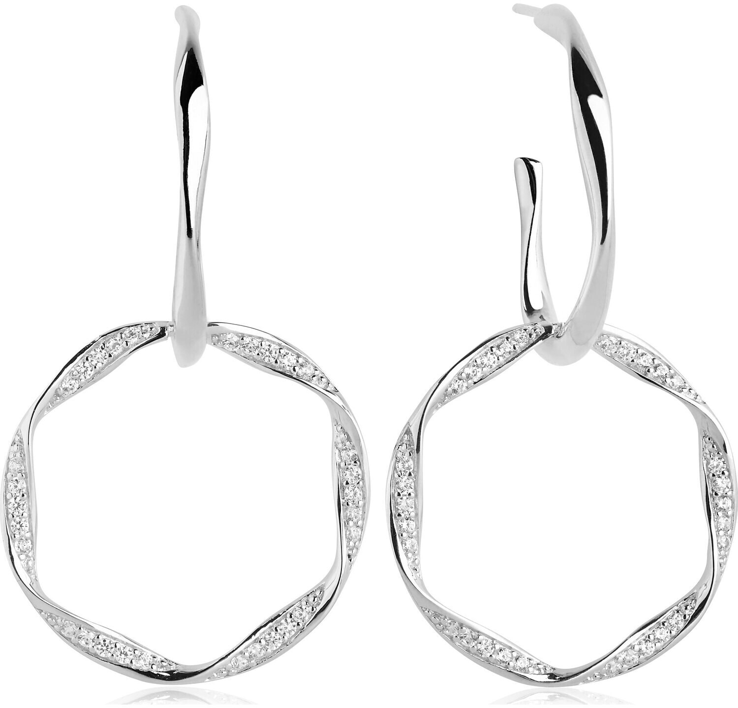 Sif Jakobs Jewellery Cetara Due Earrings silver