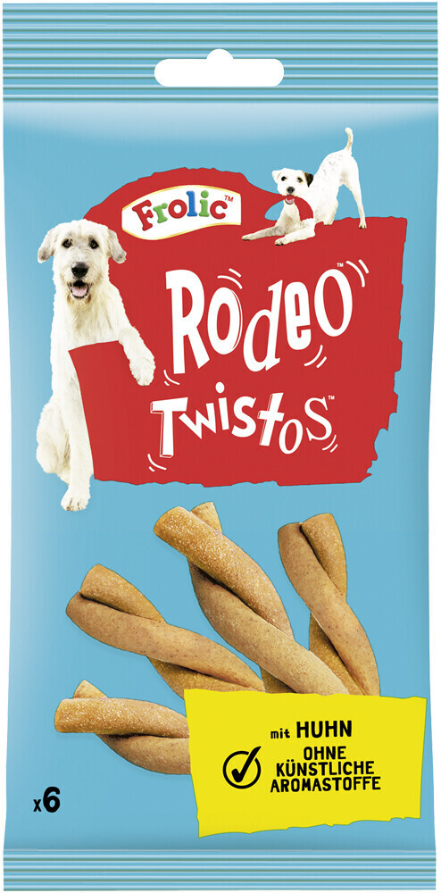 Frolic RODEO TWISTOS with poultry