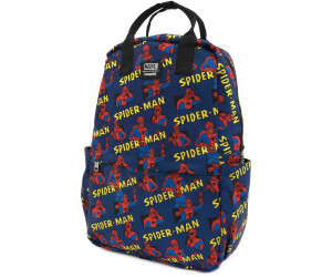 square nylon backpack