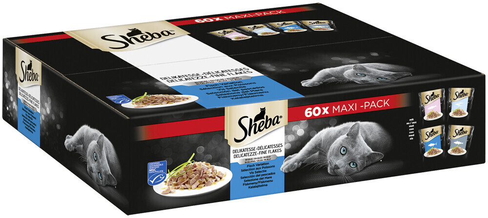 Sheba Multipack Fish in Jelly 60 x 85g
