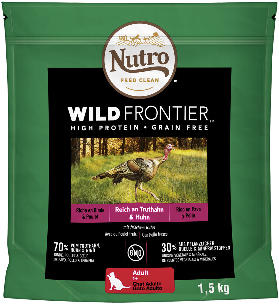 Nutro WILD FRONTIER Cat Adult with Turkey and Chicken