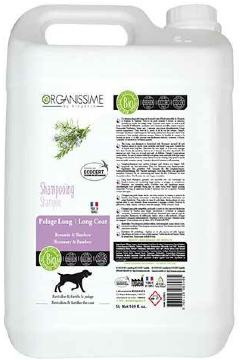 Biogance Organissime Shampoing poils longs (5 L)