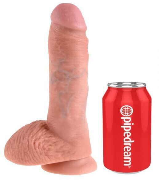 Pipedream Cock 8 Inch with Balls Flesh