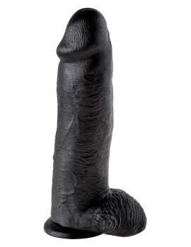 Pipedream Cock 12 Inch W/ Balls black