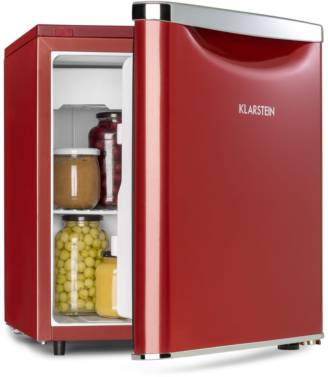 Klarstein Yummy Kühlschrank mit Gefrierfach 47 Liter rot ab 213,74