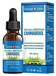 Formula Swiss Huile de CBD 15% (10 ml)