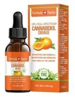 Formula Swiss Huile de CBD 10% orange (10 ml)