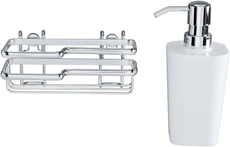 Wenko Seifenspender für Küche Edelstahl weiß (54830100) ab 18,99