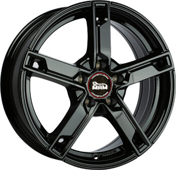 MAM W4 (7,5x18) black painted