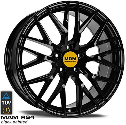 MAM RS4 (7,5x17) black painted