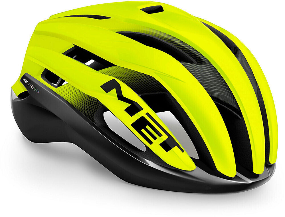 MET Trenta MIPS noir jaune fluo