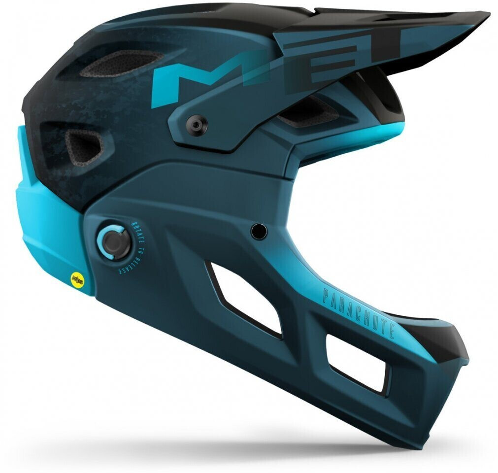 MET Parachute MCR Mips petrol blue/matte