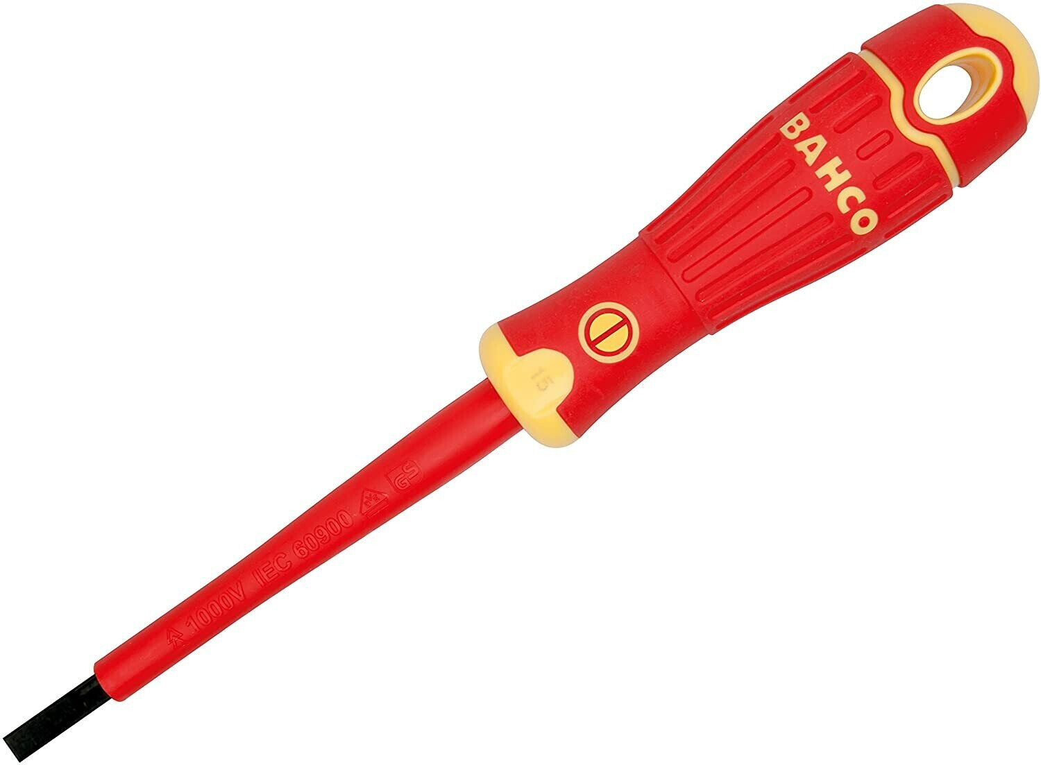 Bahco BHB196.030.100 Insulated SDR SLOTT 3X0.5X100, Multi-Colour